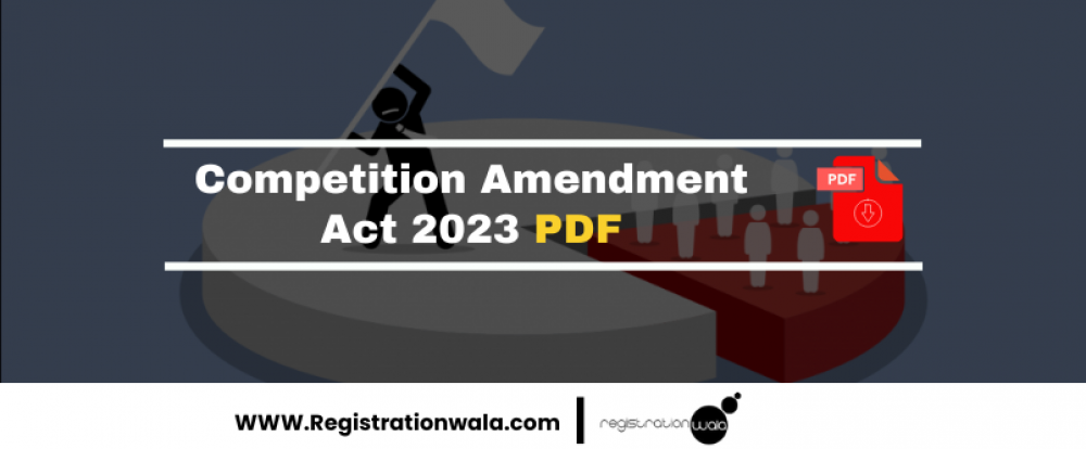 Competition Amendment Act 2023 PDF