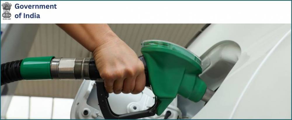 Govt of India mandates sale of 20% ethanol-blended petrol from April 1