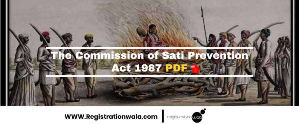 The Commission of Sati Prevention Act 1987 PDF