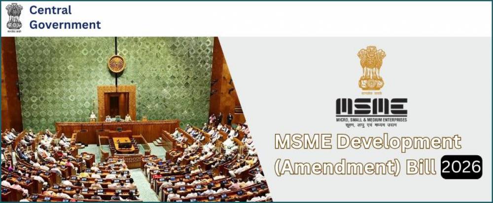 Centre Proposes MSME Amendment Bill 2026 in Parliament