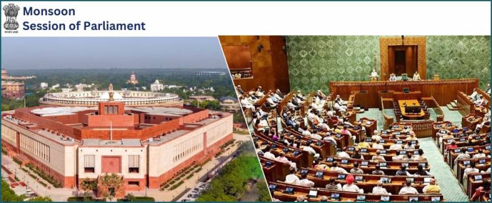 Centre to Table Key Bills During Monsoon Session of Parliament