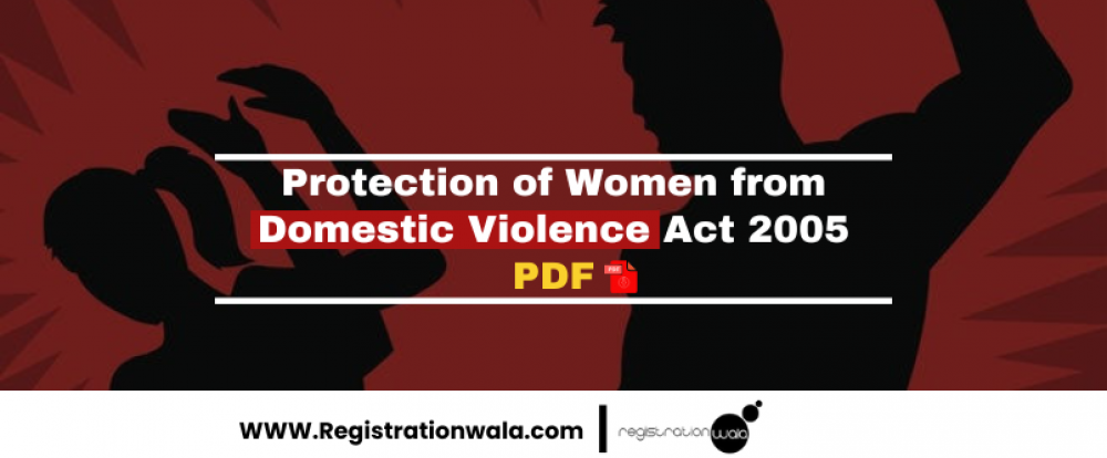 Protection of Women from Domestic Violence Act 2005 PDF