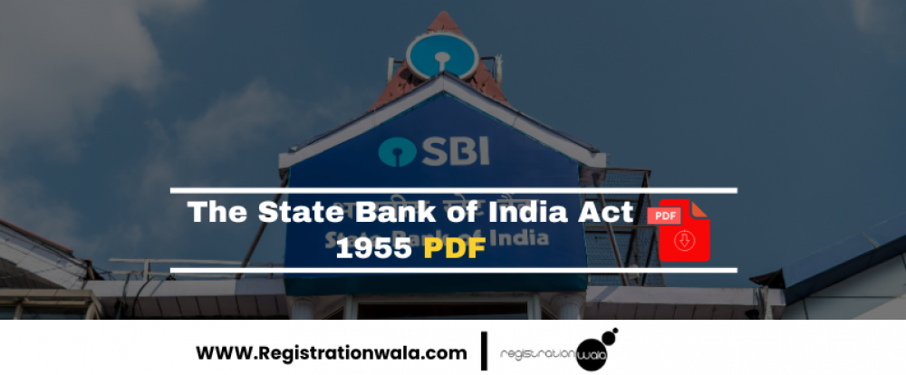 The State Bank of India Act 1955 PDF