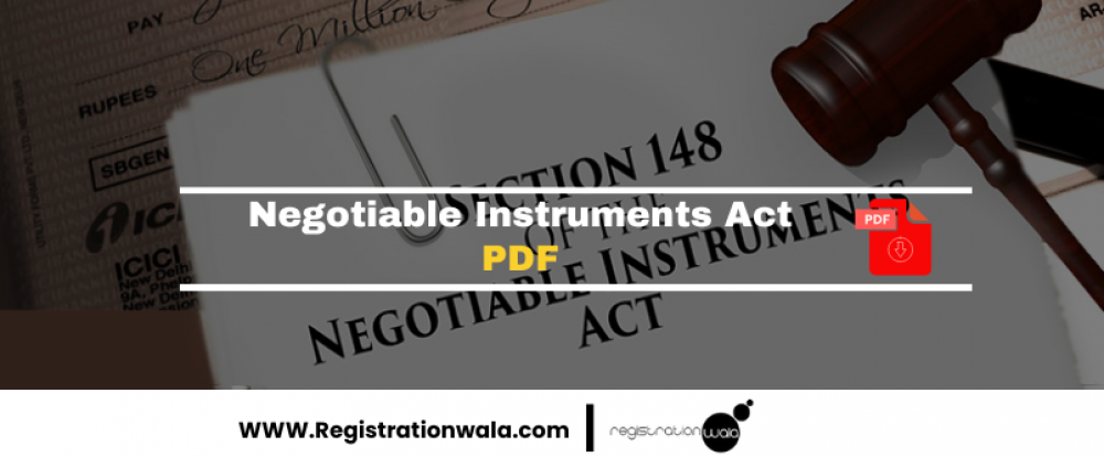 Negotiable Instruments Act PDF