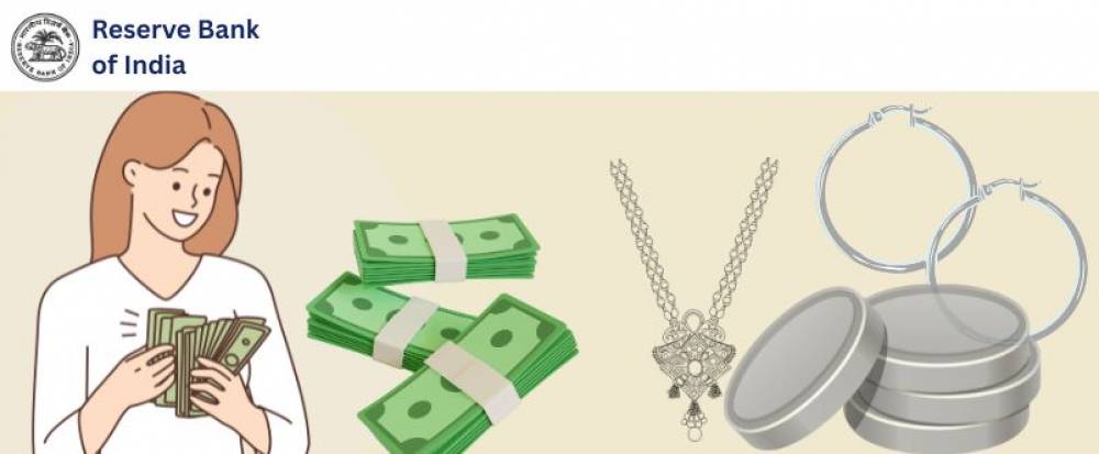RBI Releases Fresh Guidelines On Loans Against Silver