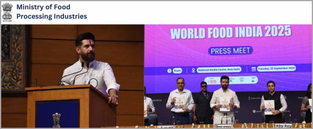 World Food India 2025 to be inaugurated by Prime Minister today