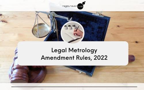 Legal Metrology Amendment Rules, 2022