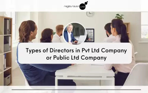 Types of Directors in Pvt Ltd Company or Public Ltd Company