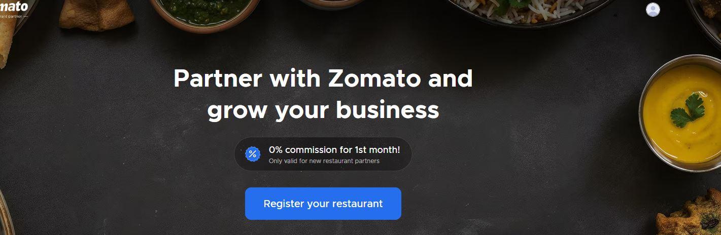 Zomato partner