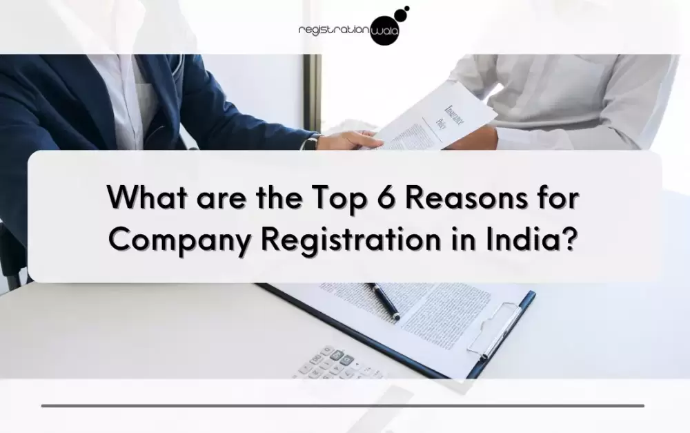 What are the Top 6 Reasons for Company Registration in India?