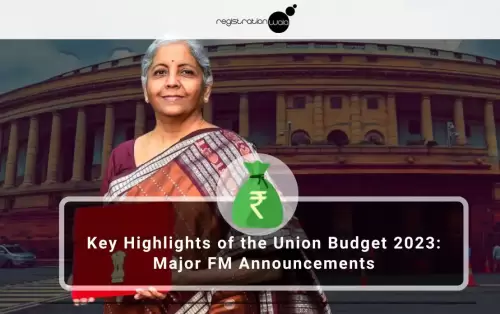 Union Budget 2023 Key Highlights: Major Budget Announcements