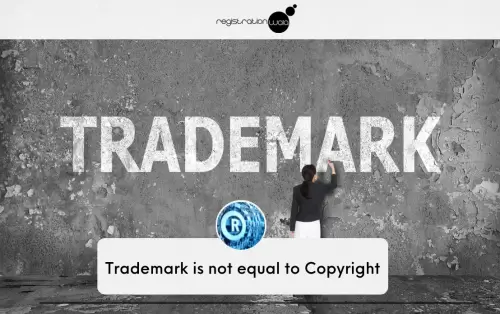 Trademark is not equal to Copyright