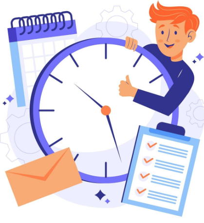 presenting documents on time