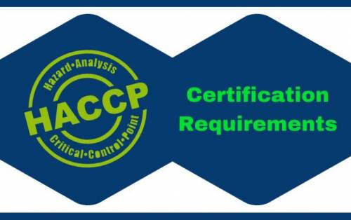 HACCP Certification Requirements in India