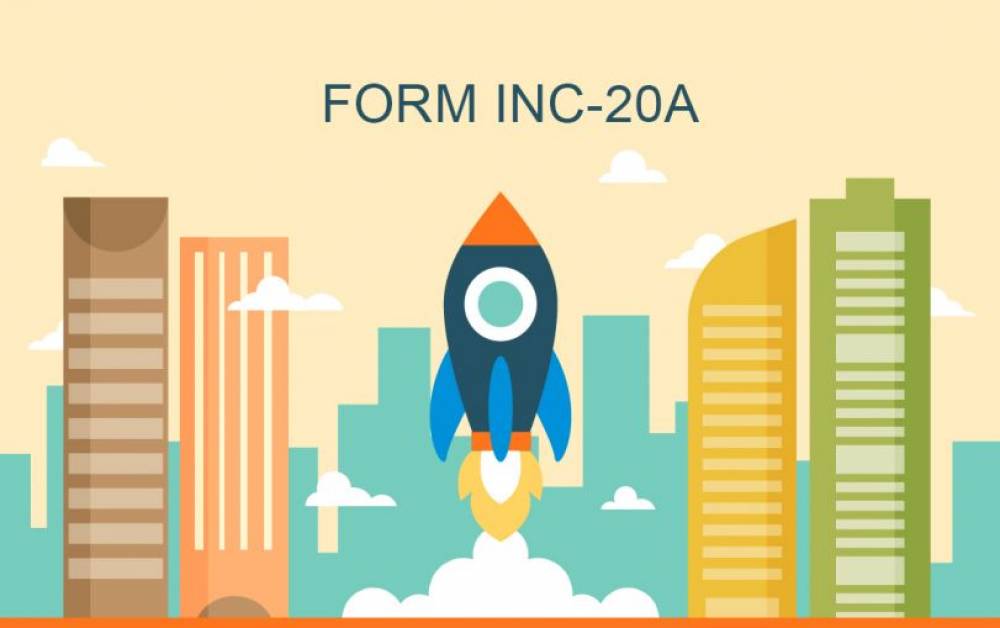 Form INC 20A - Declaration of Commencement of Business