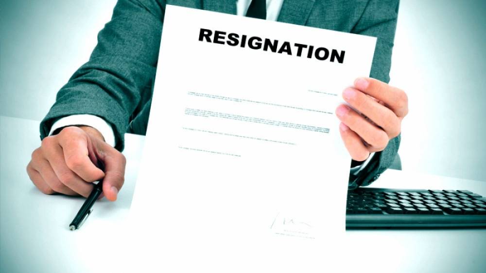 Resignation of Director in public limited company