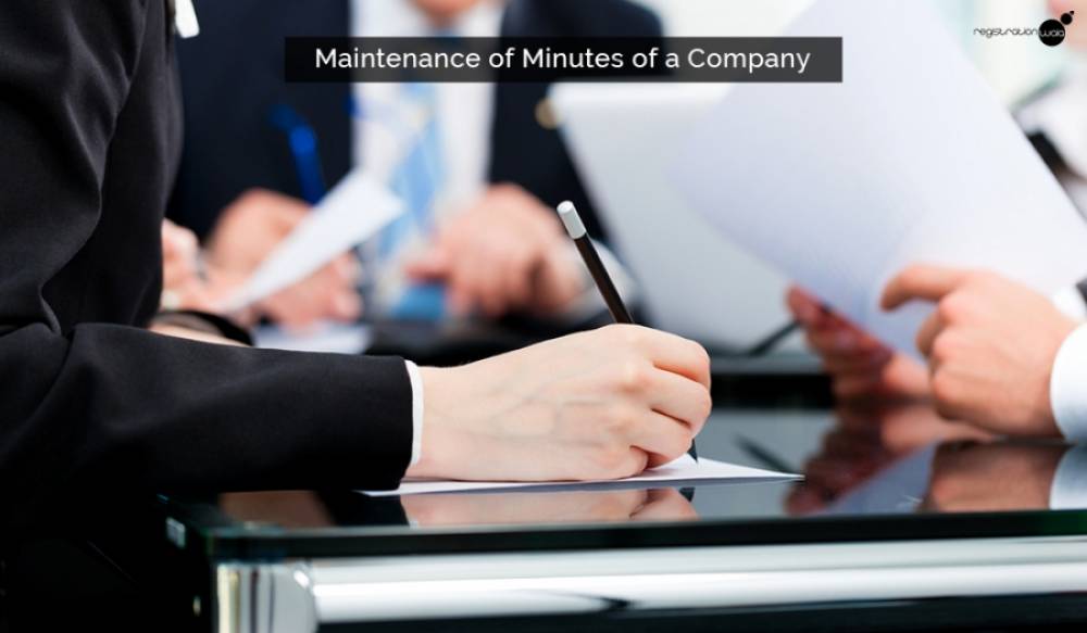 Maintenance of Minutes of a Company