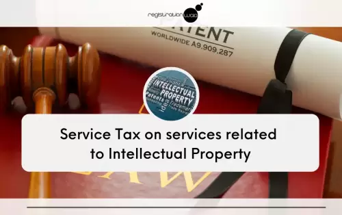 Service Tax on Intellectual Property Services
