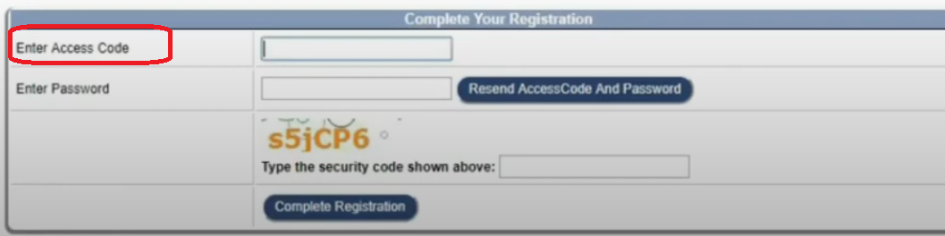 complete registration