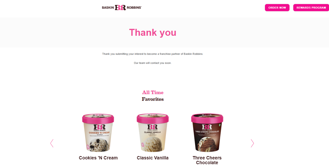 How to Apply for Baskin Robbins Franchise