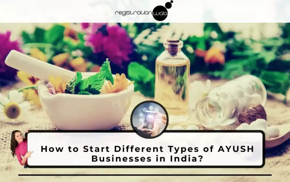 How to start different types of AYUSH Businesses in India?