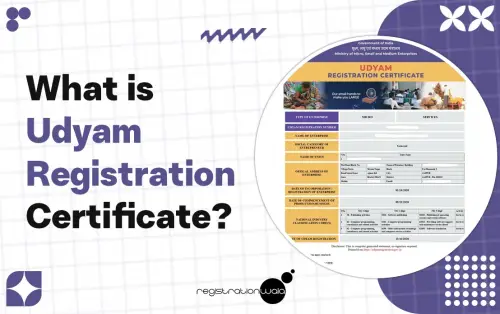 What is Udyam Registration Certificate?