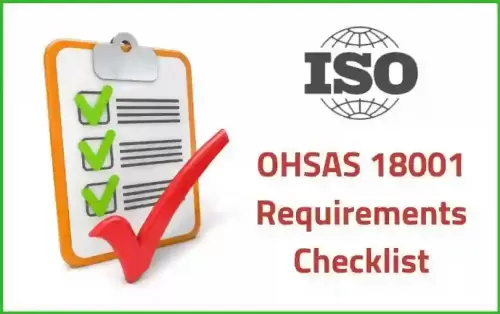 OHSAS 18001 Requirements Checklist