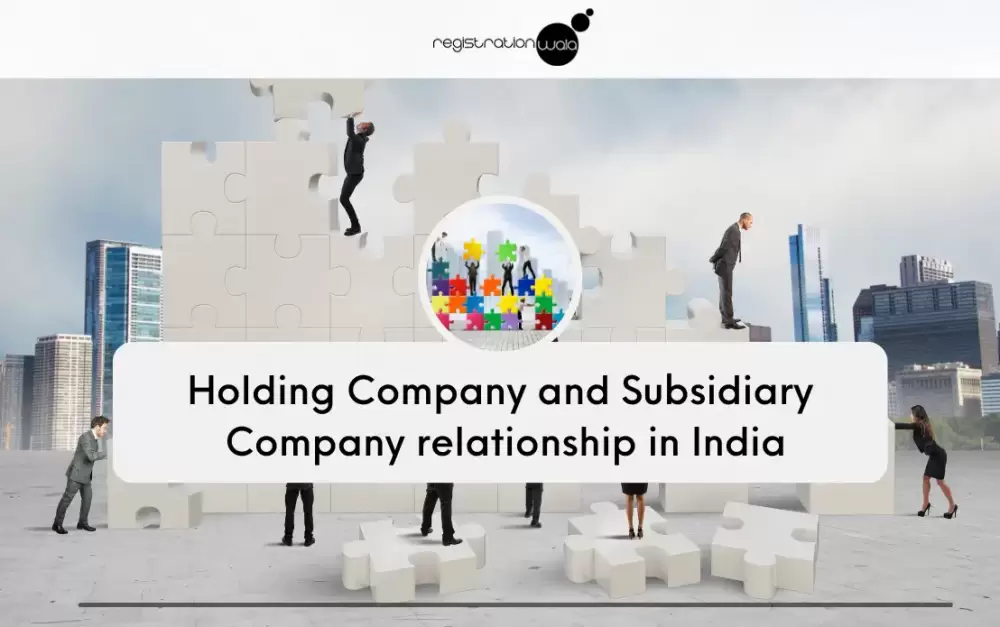 Holding Company and Subsidiary Company relationship in India