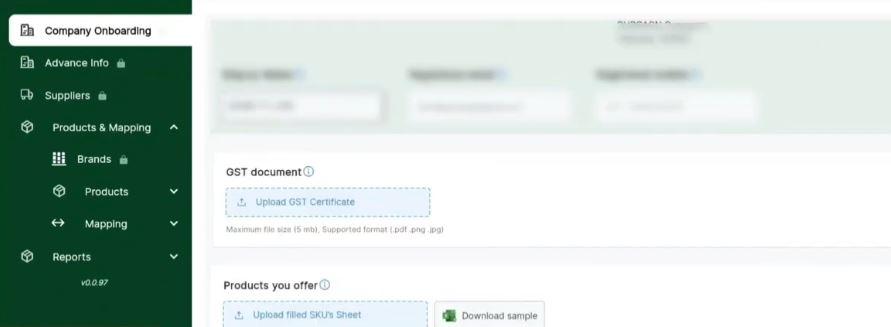 Become seller on Big Basket 