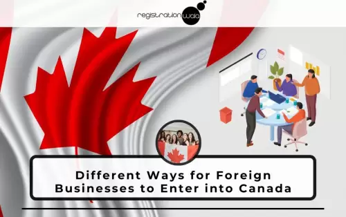 Different Ways for Foreign Businesses to Enter into Canada