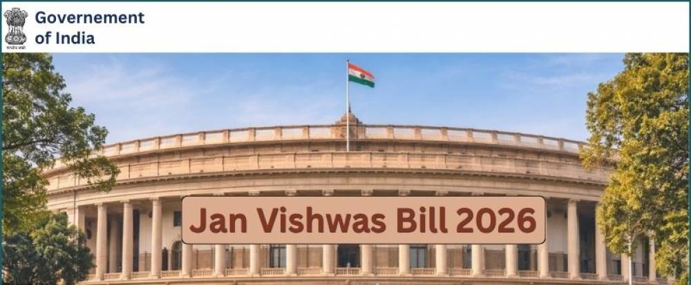 Jan Vishwas (Amendment of Provisions) Bill, 2026