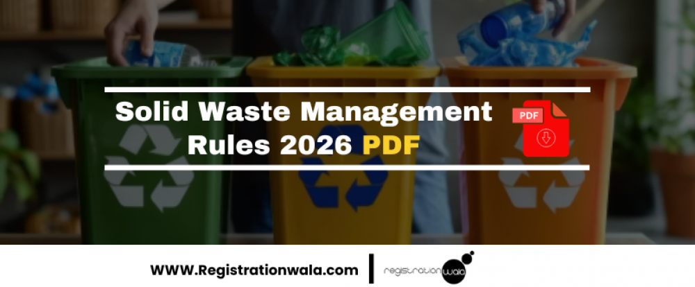Solid Waste Management Rules 2026 PDF