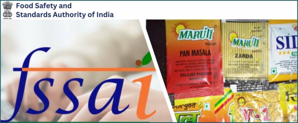 FSSAI Proposes Ban on Plastic Sachets for Pan Masala Packaging