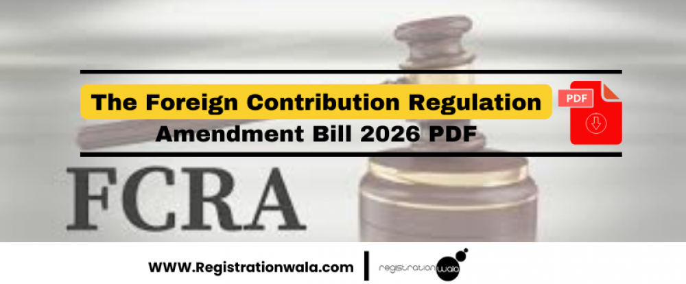 The Foreign Contribution Regulation Amendment Bill 2026 PDF