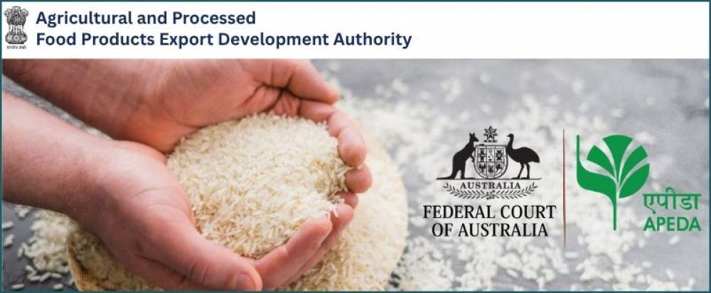 Federal Court of Australia dismisses APEDA appeal on Basmati rice