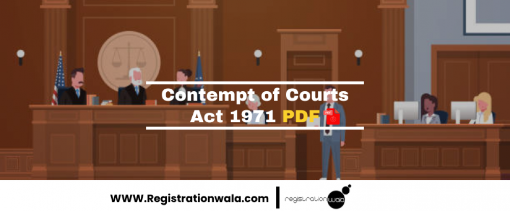 Contempt of Courts Act 1971 PDF