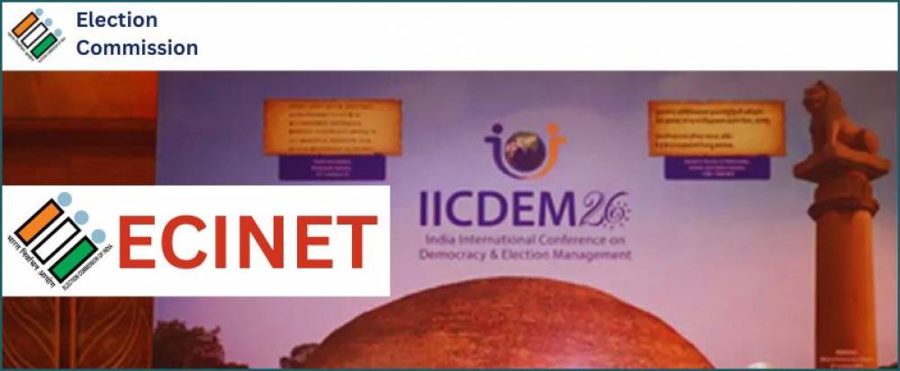 ECINET Digital Platform launched at IICDEM-2026