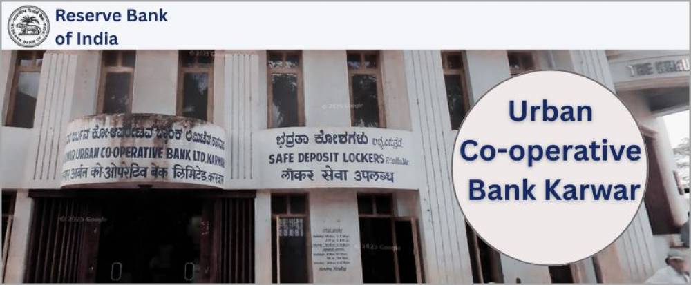 RBI Cancels License of Karwar Urban Co-operative Bank