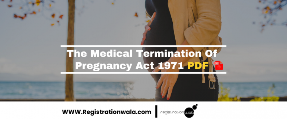 The Medical Termination Of Pregnancy Act 1971 PDF