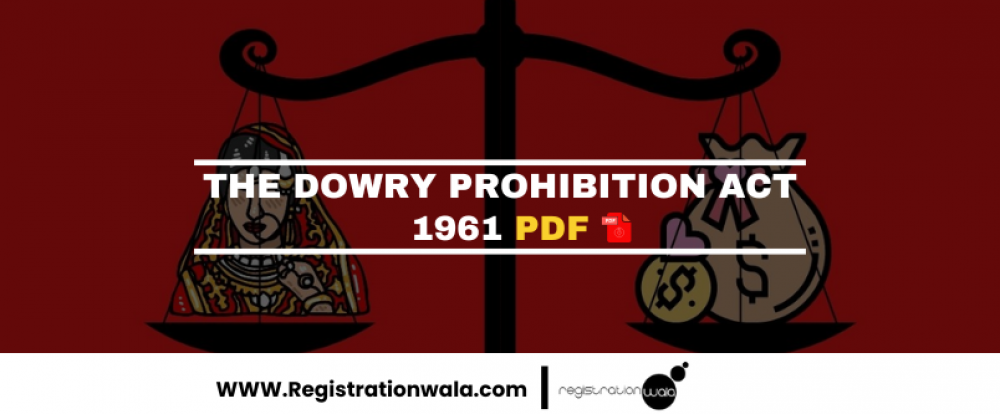 THE DOWRY PROHIBITION ACT 1961 PDF