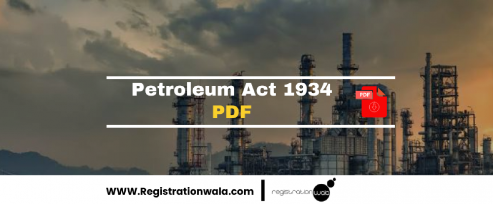 Petroleum Act 1934 PDF