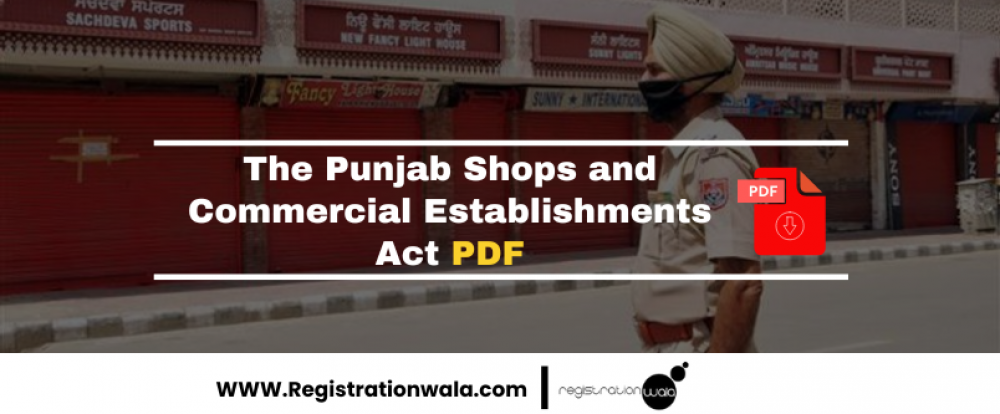 The Punjab Shops and Commercial Establishments Act PDF