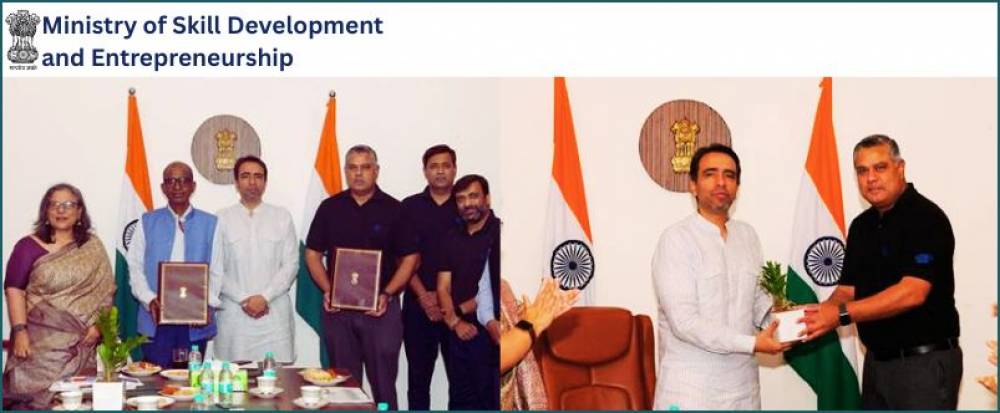 MSDE and Bajaj Auto Limited Sign Flexi-MoU