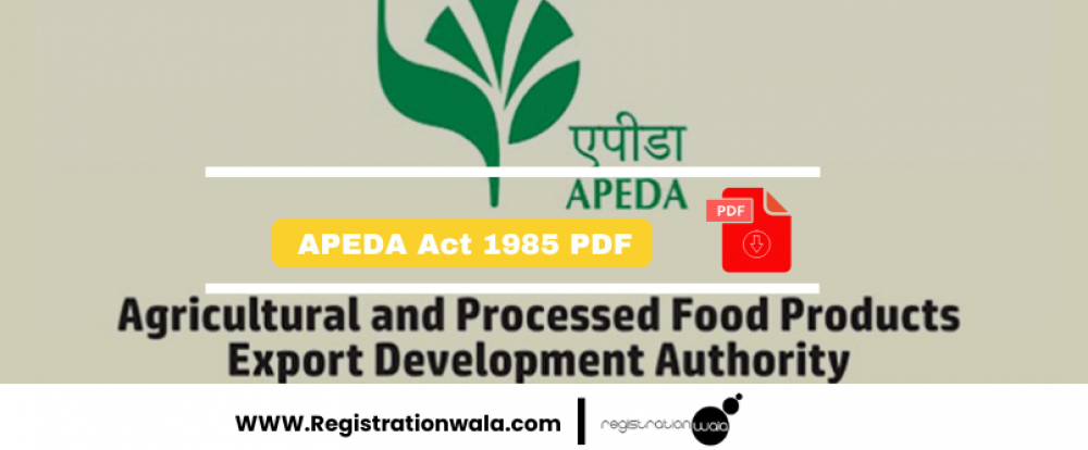 APEDA Act 1985 PDF