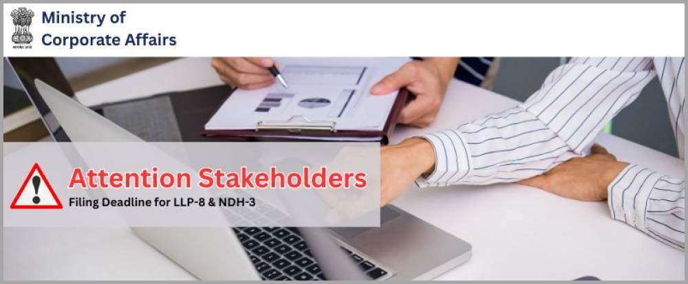 30 October: Filing Deadline for LLP-8 & NDH-3