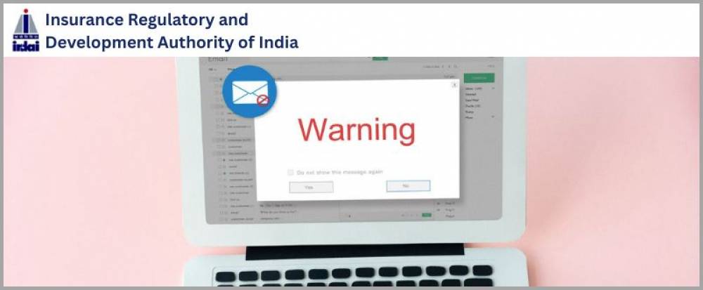 IRDAI warns against a Fraudulent Insurance Website