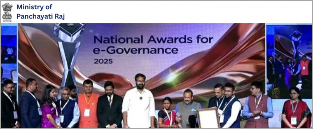 Gram Panchayats Bag National e-Governance (NAeG) Awards 2025