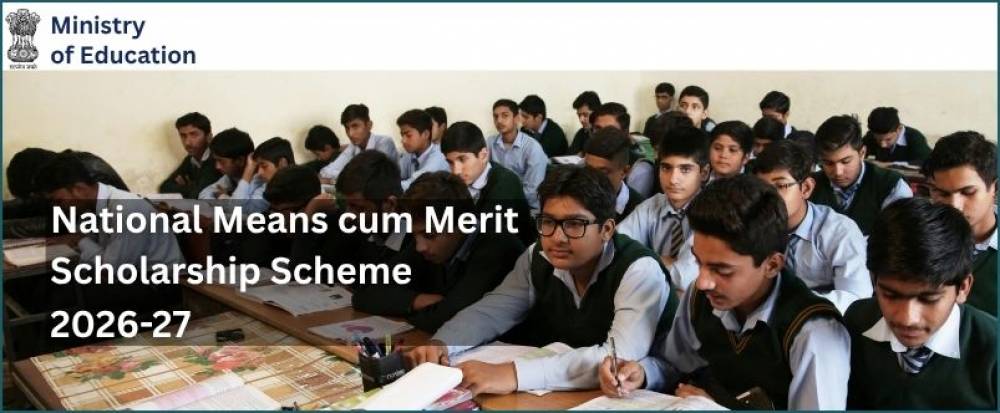 Deadline for NMMSS 2026-27 Scholarship
