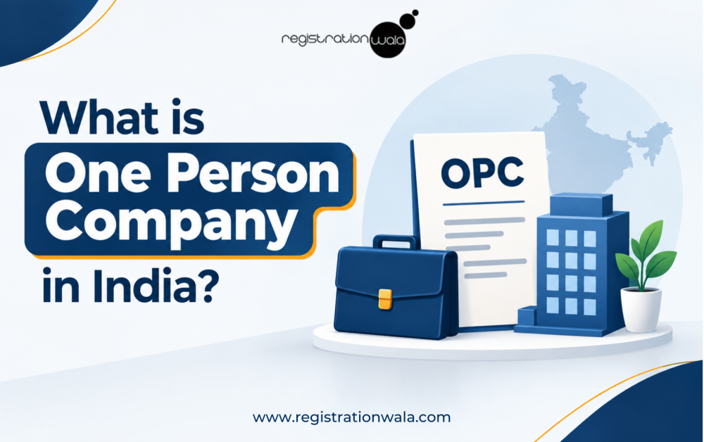 What is One Person Company in India?